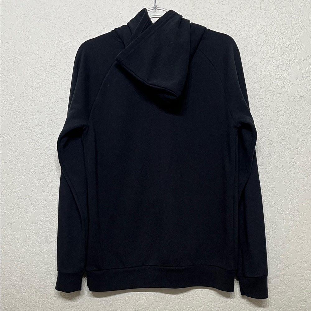 Under Armour Youth Boys XL Black Hoodie with White Logo - Picture 6 of 6